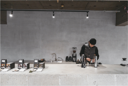 ヘイズコーヒーの店内