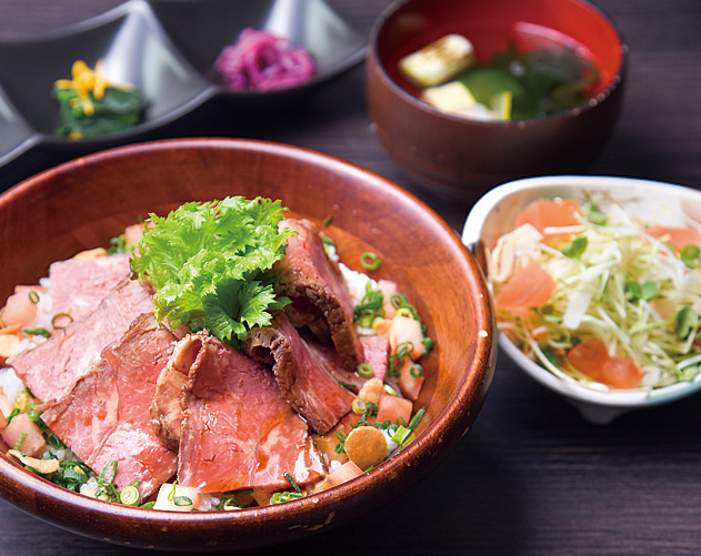 城東のローストビーフ丼