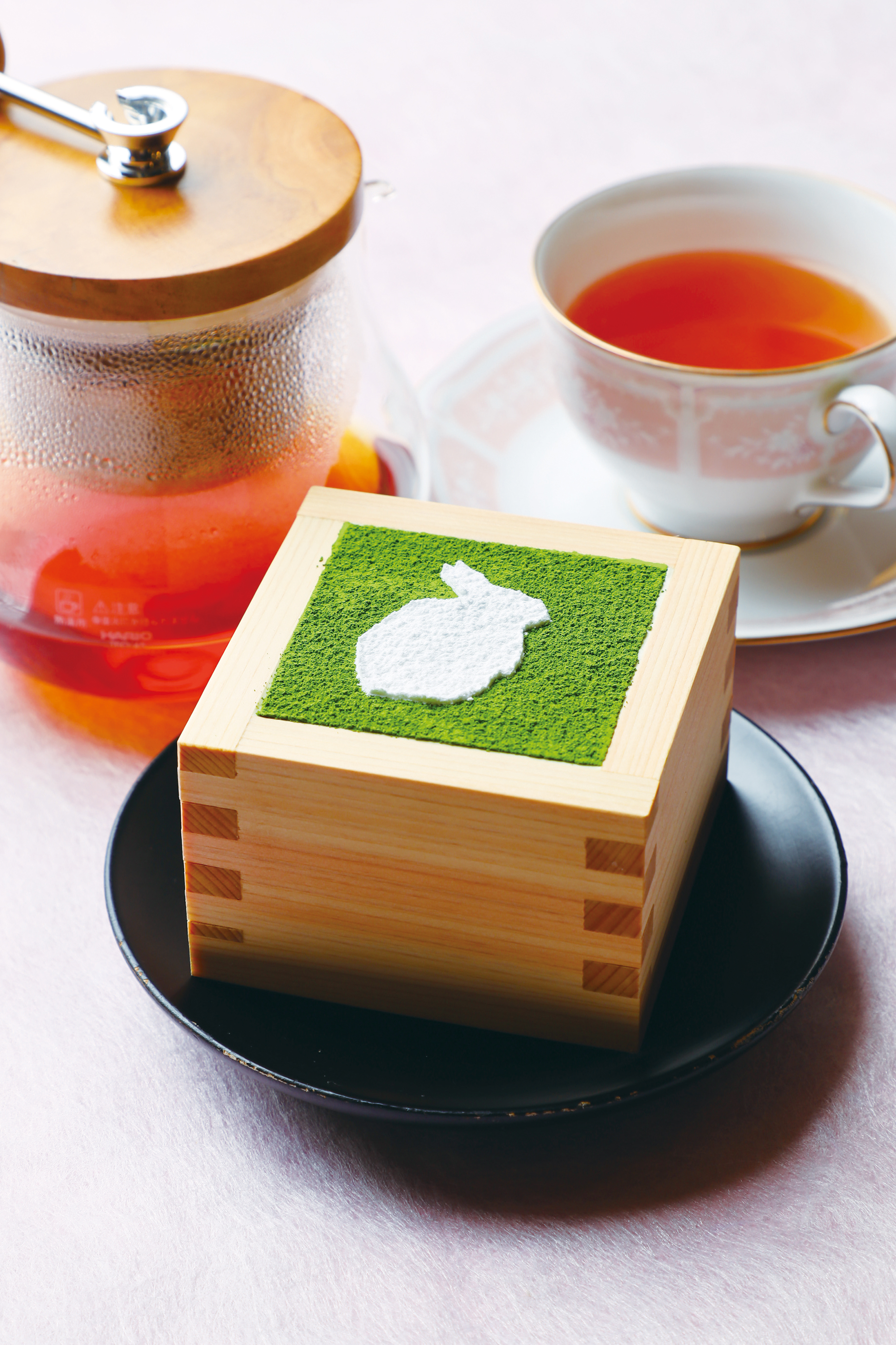 抹茶の風味とクリーミーなティラミス