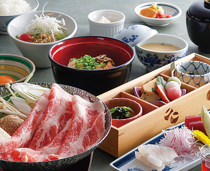 緑亭の春のお好み膳