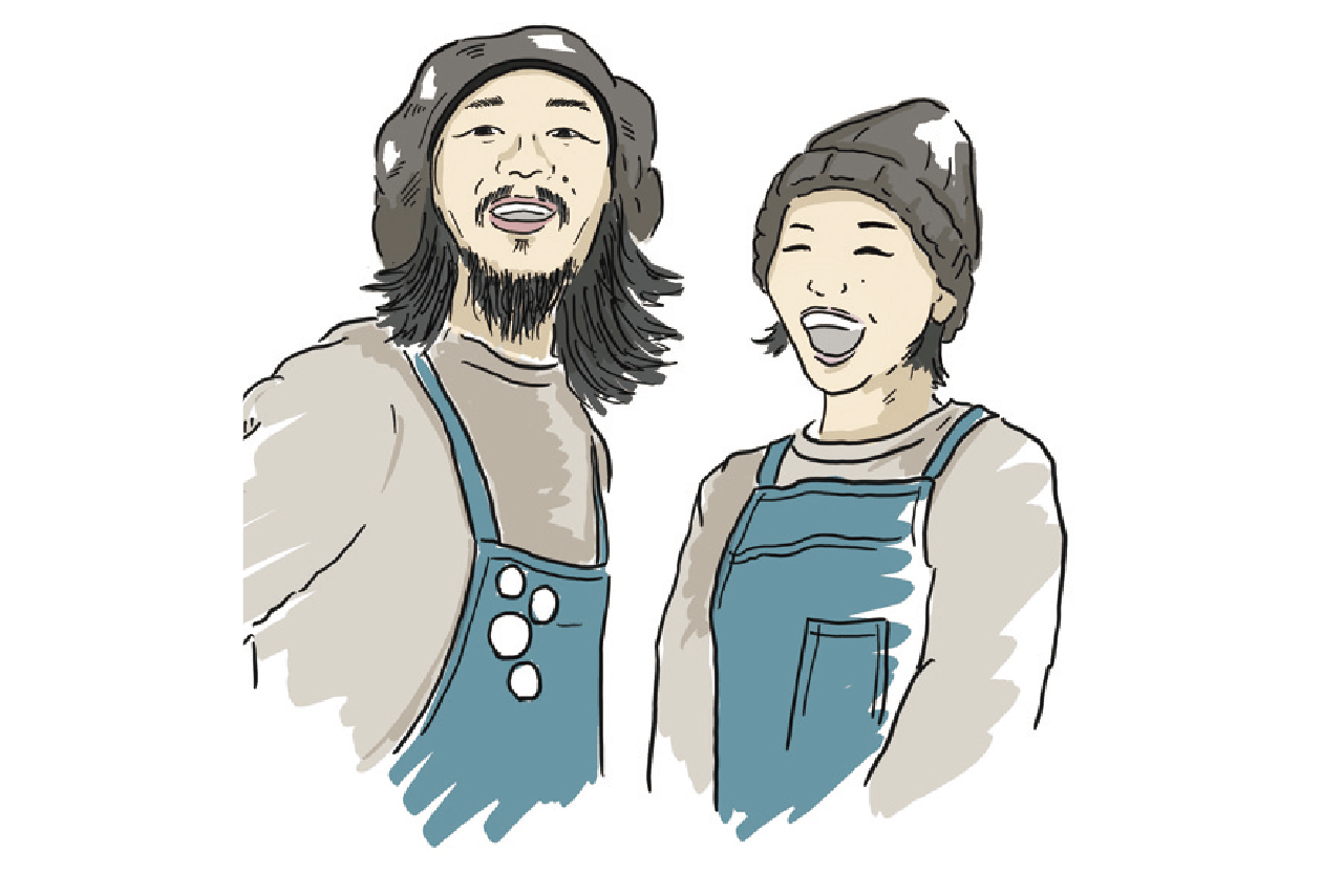 店主のイラスト