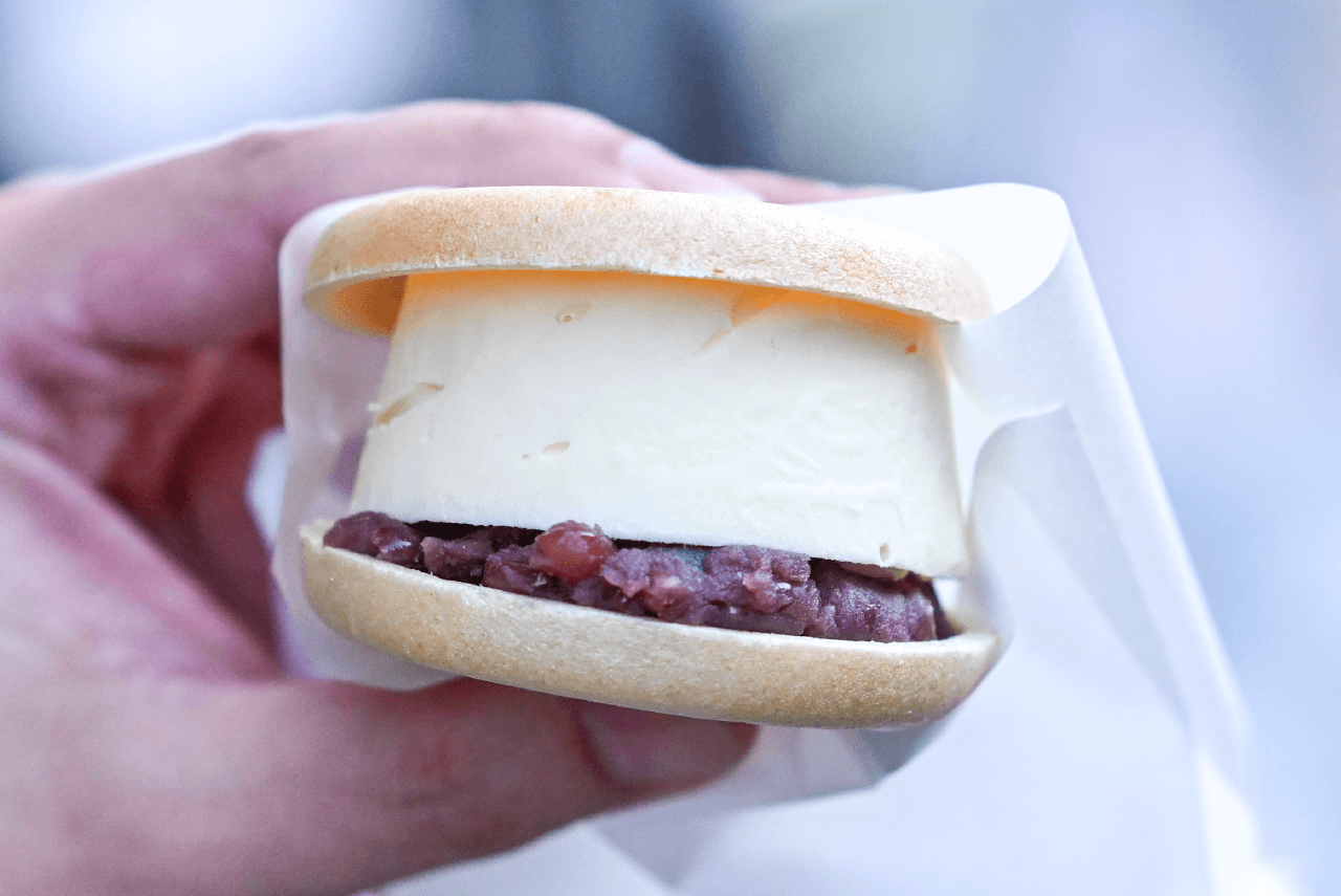 和菓子とカフェ 飛騨大井屋 もなかアイス