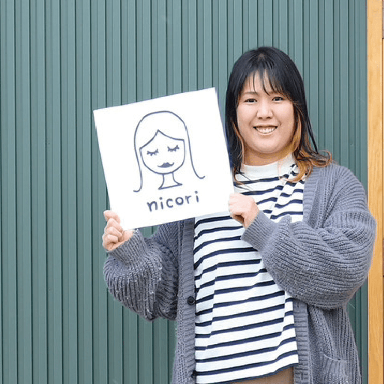 〈美容室nicori〉 オーナー 大坪さん。