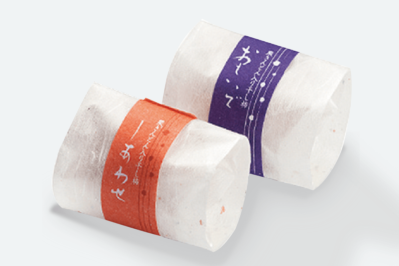 巻葉屋 分隣堂 用途に応じてラベルを紫色の「おもいで」に変更可。