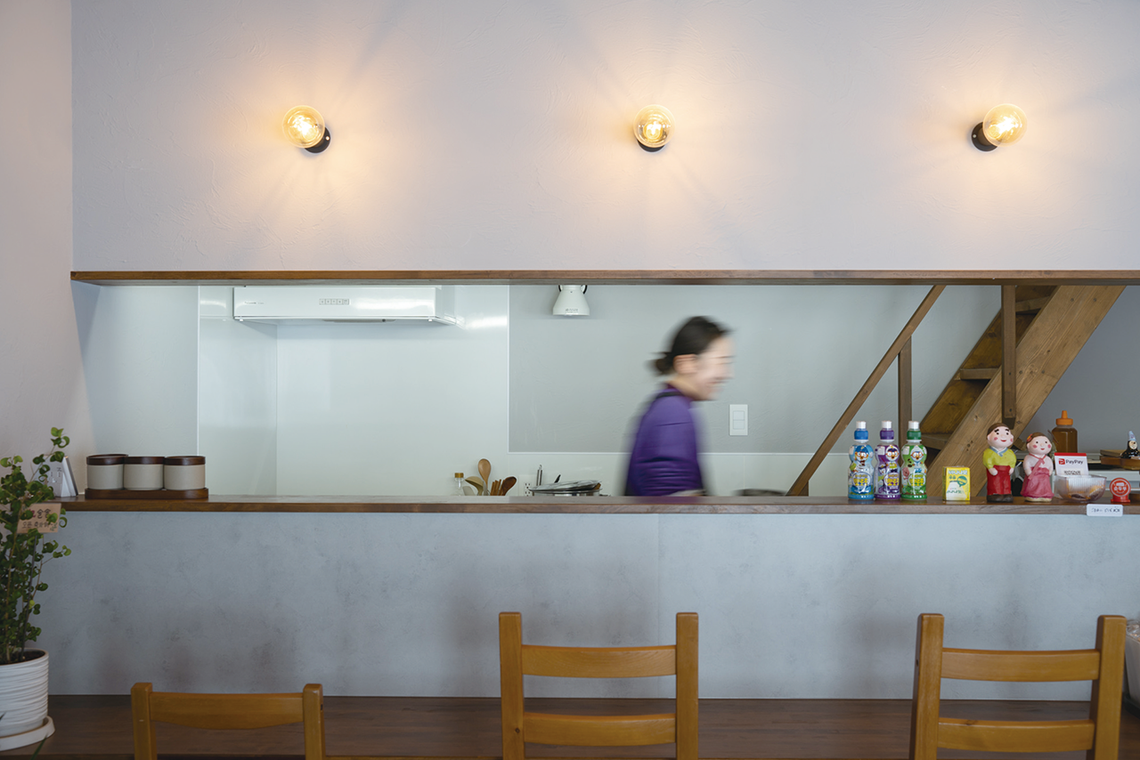 カウンター席の写真