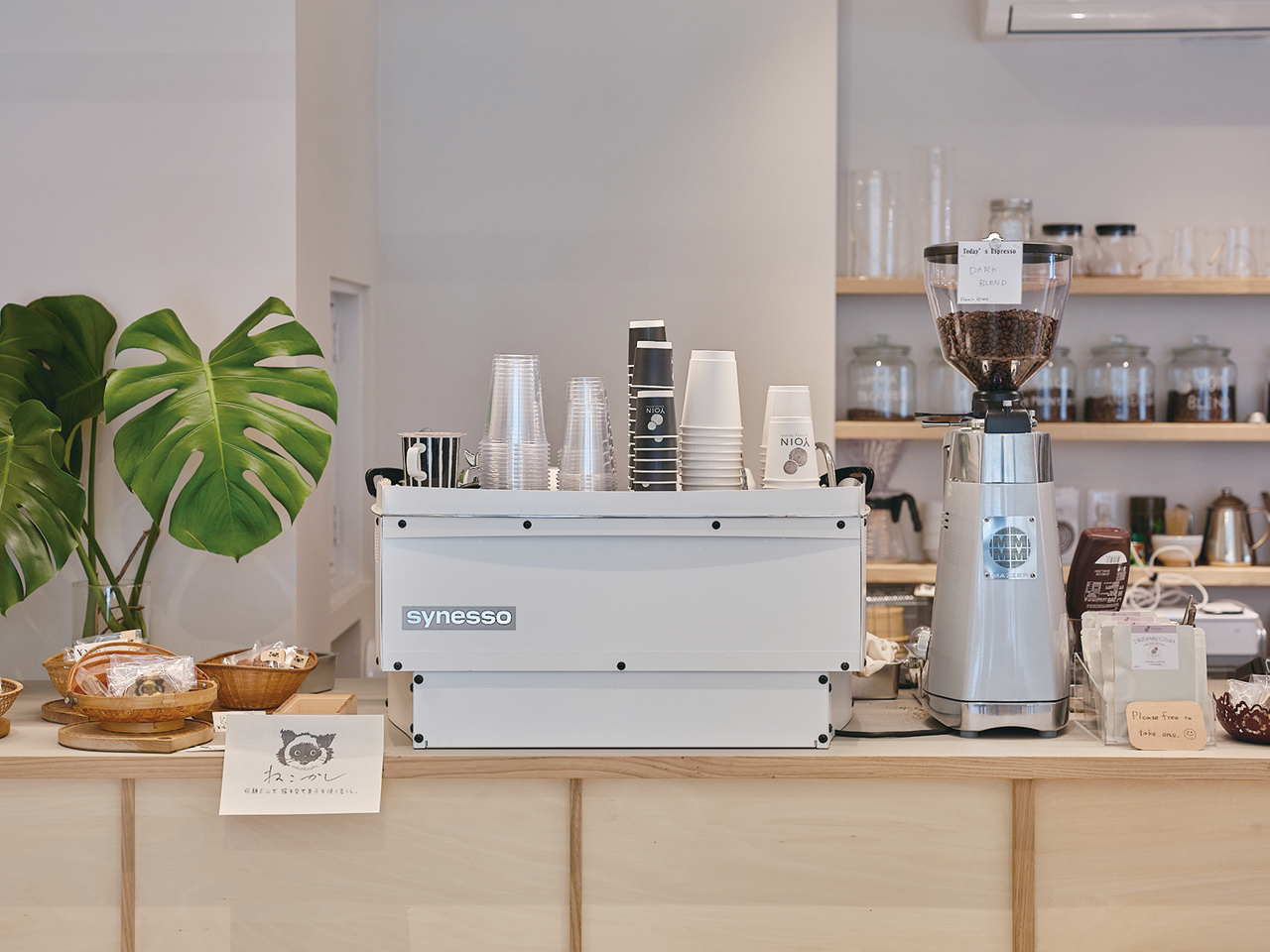 エスプレッソマシン「synesso」の写真