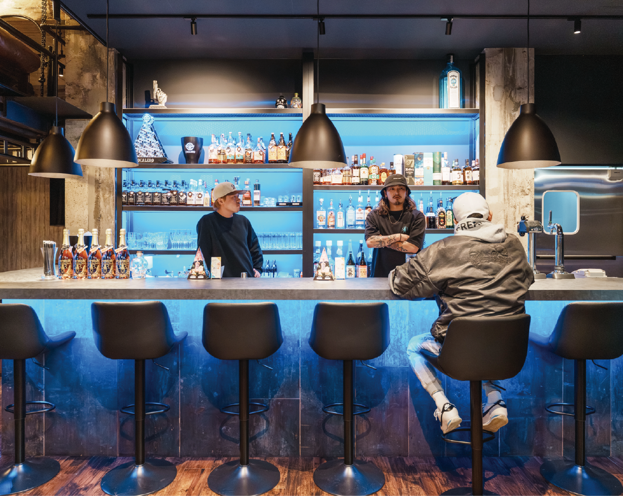 カウンターの写真