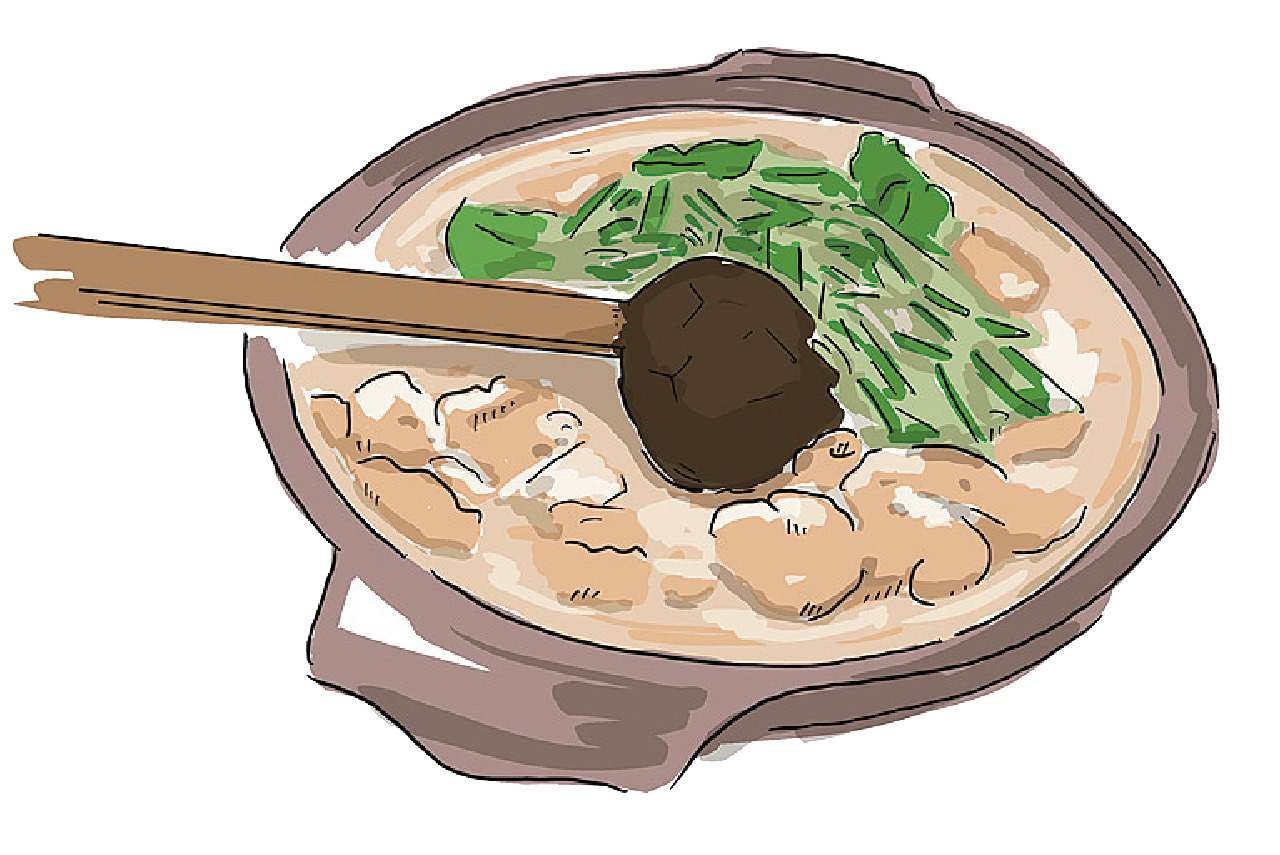 樽平 きりたんぽ鍋のイラスト