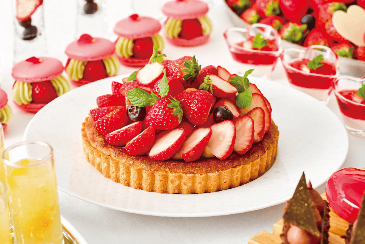 チョコやいちごを贅沢に使ったスイーツ