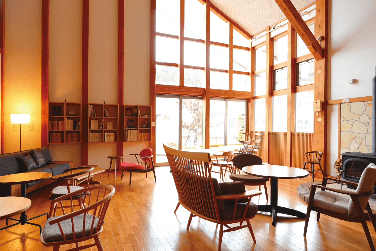 柏木工ショールームに併設