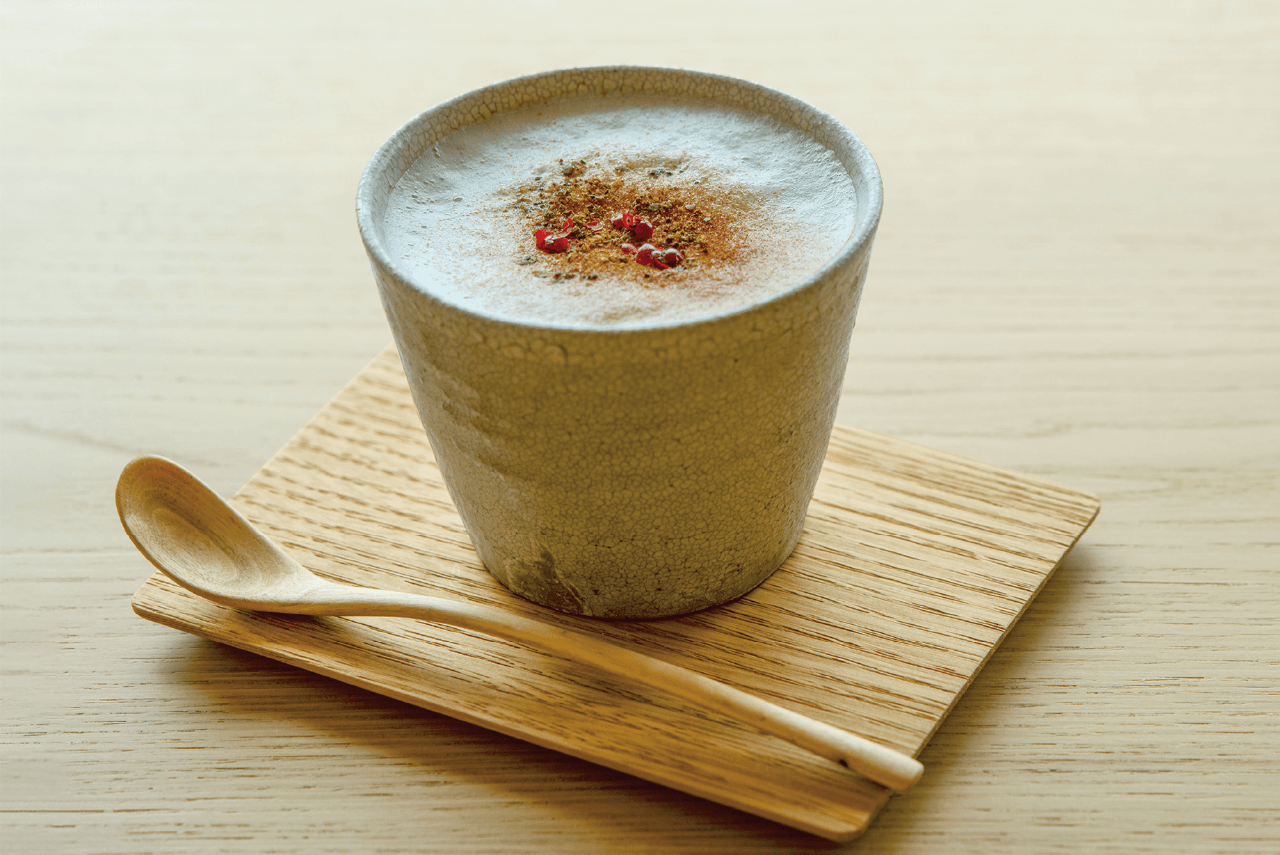 ジンジャーティーラテ