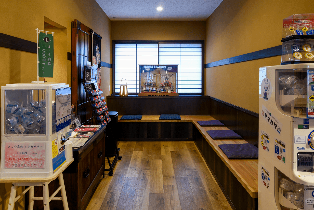 店内　休憩スペース