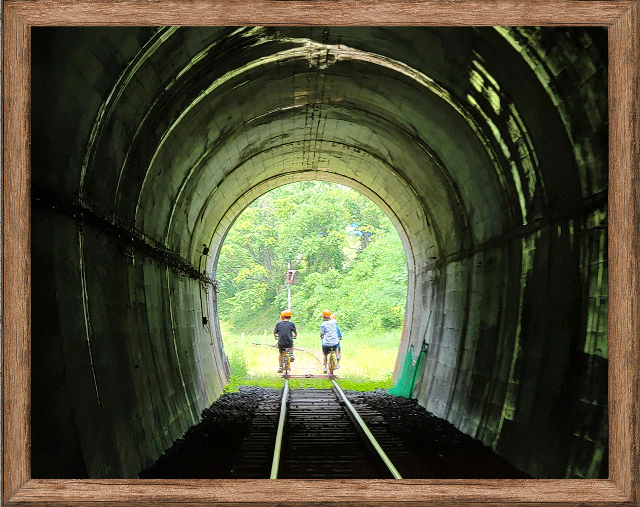 ガッタンゴー　トンネル　まちなかコース