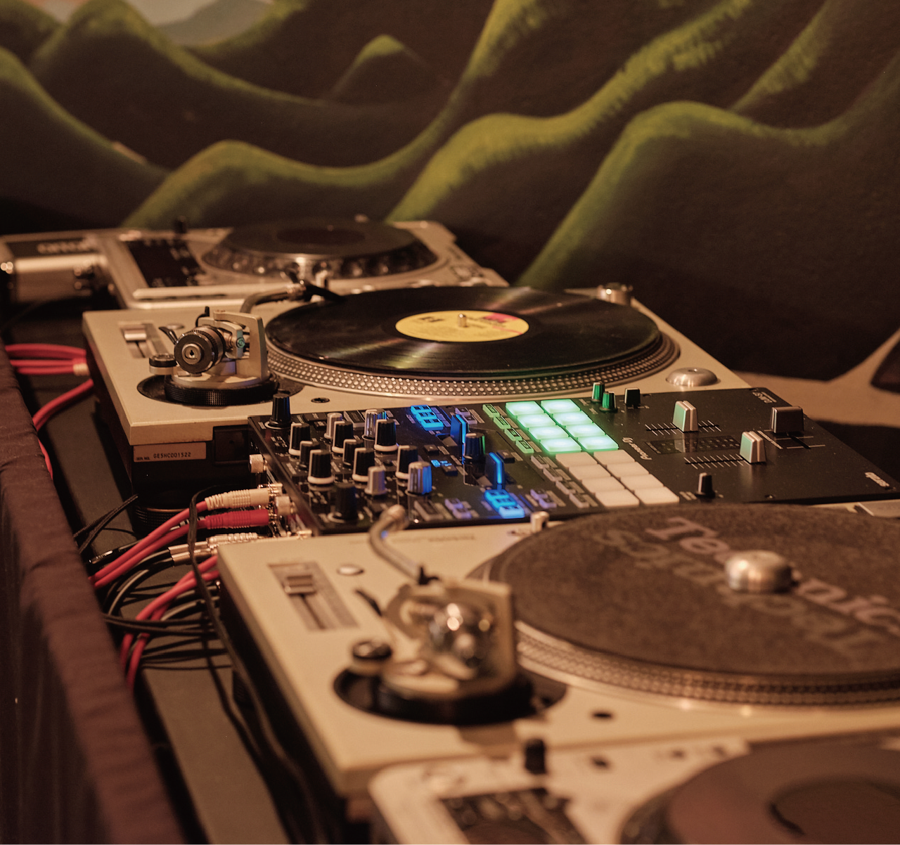 DJブースの写真