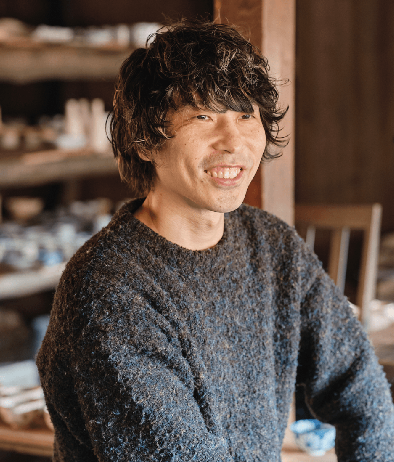 芳国舎の当主　松山功次郎