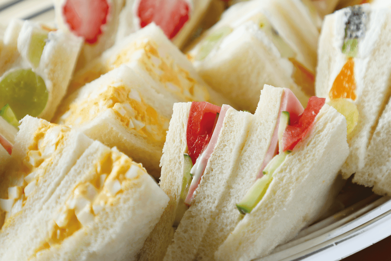 ラスリーズ　サンドイッチのオードブル