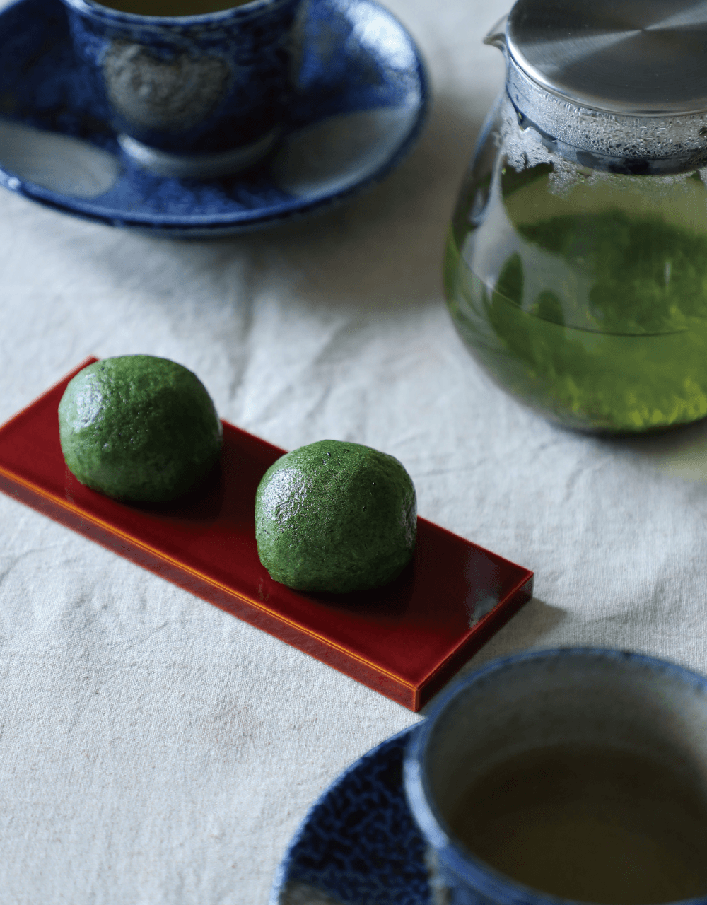 巻葉屋 分隣堂　よもぎ饅頭