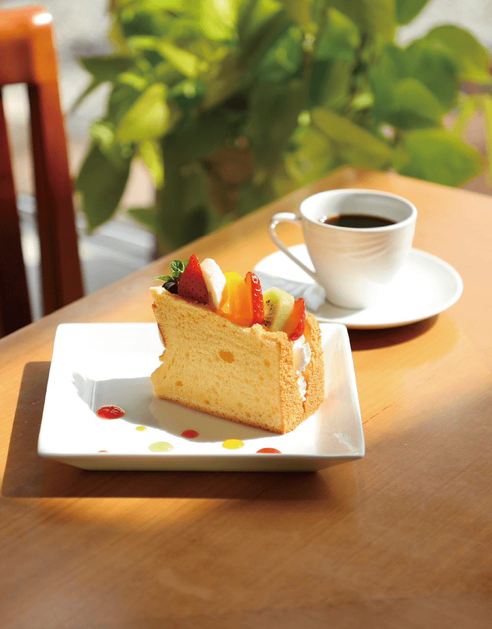 restaurant ビラコチャ　シフォンサンド