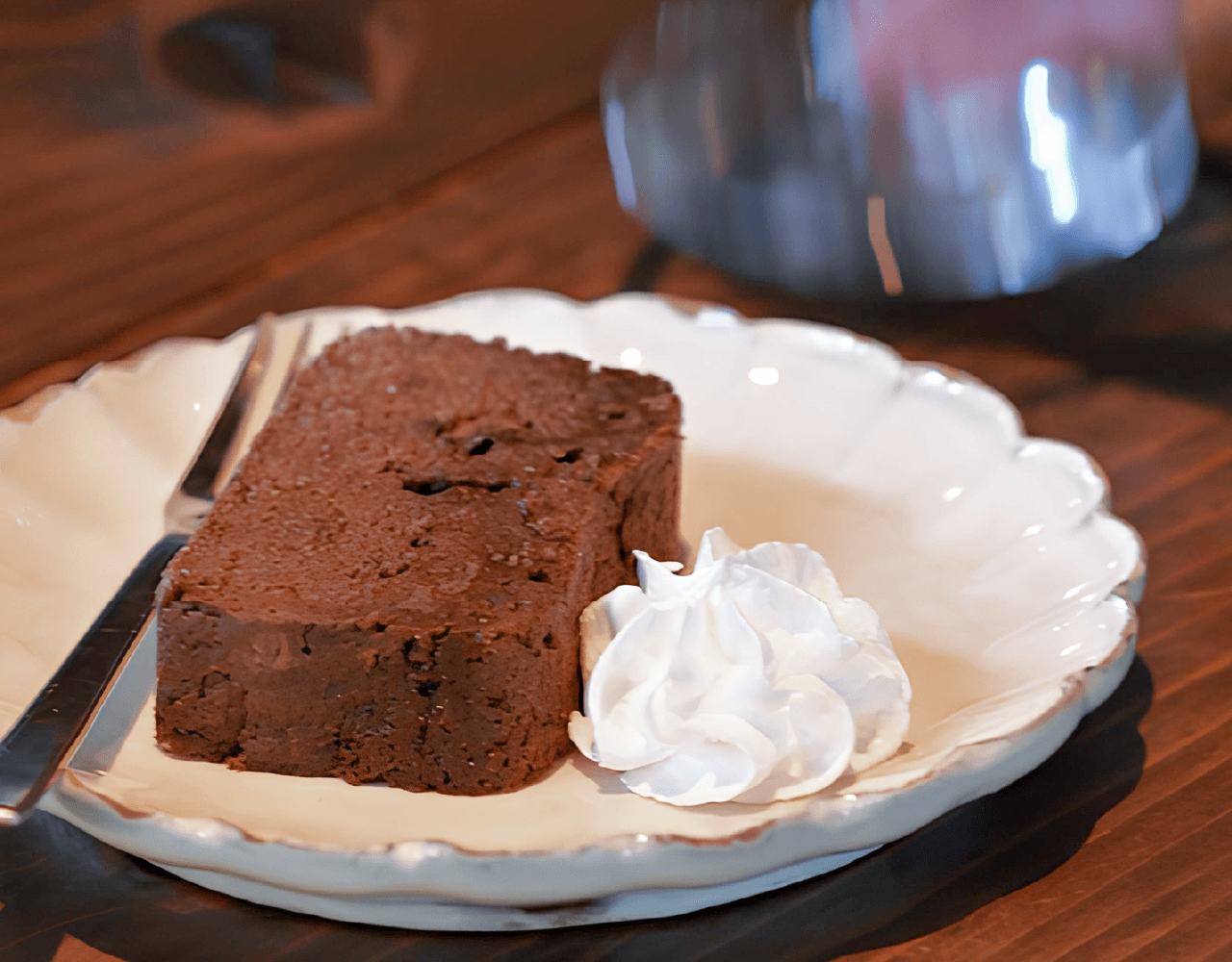 食堂カフェ よつば　チョコテリーヌ