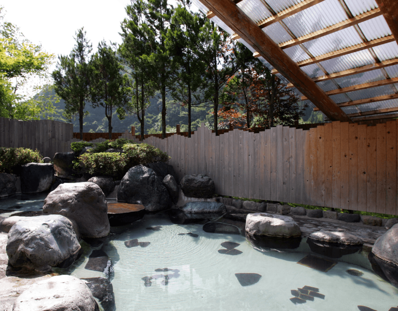奥飛騨温泉郷オートキャンプ場　温泉