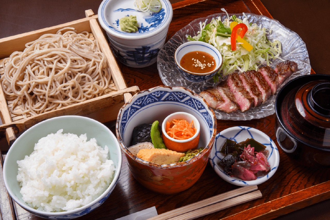 御食事処 坂口屋の牛心あればそば心