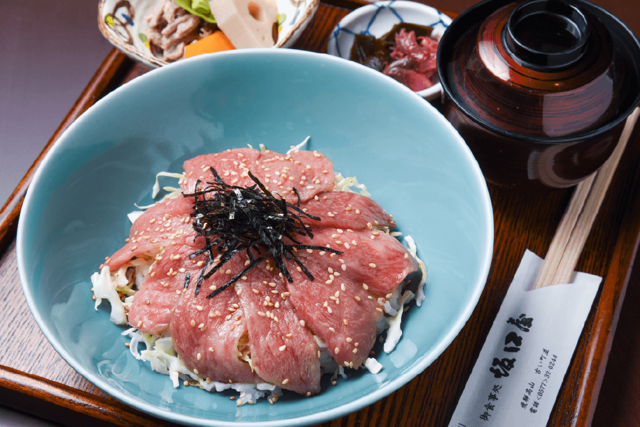 御食事処 坂口屋の飛騨牛うっしし丼