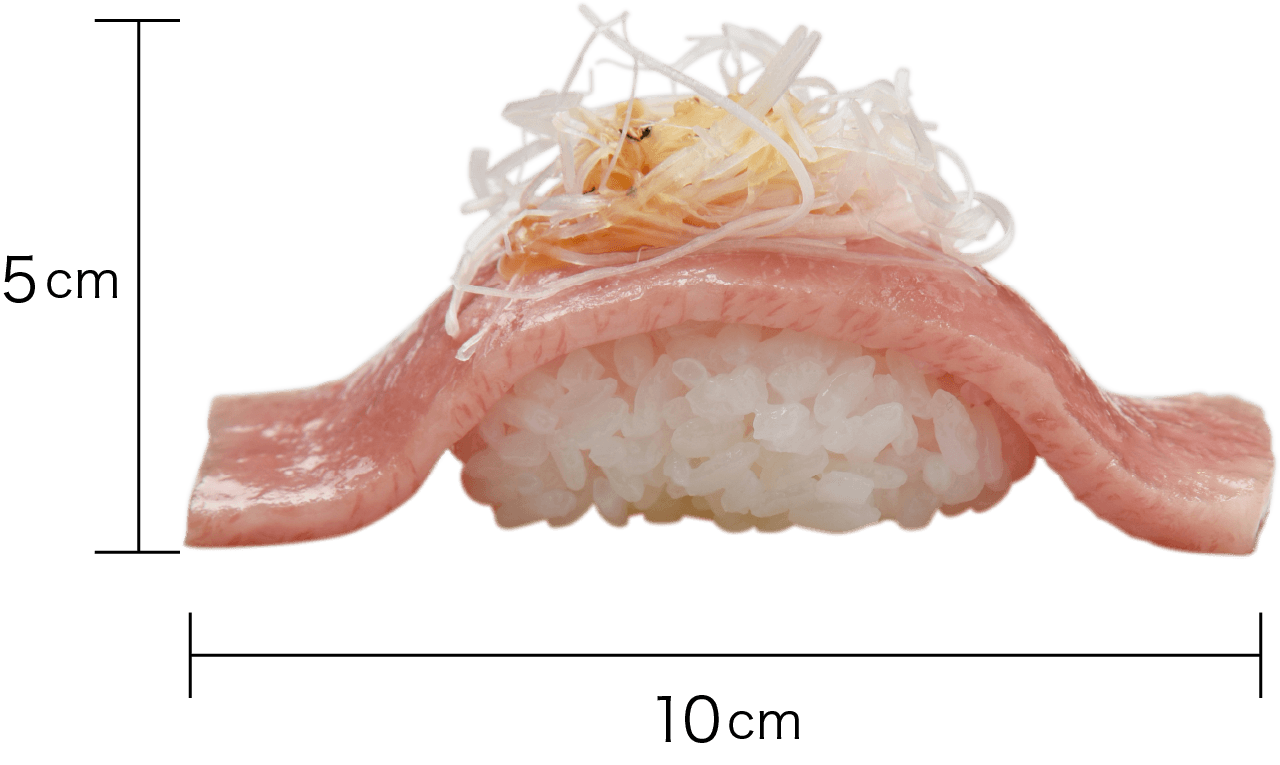 焼肉和牛将軍の飛騨牛にぎり寿司