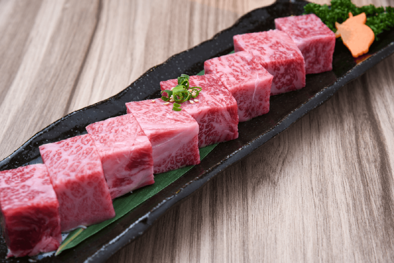 焼肉和牛将軍のサーロインステーキ