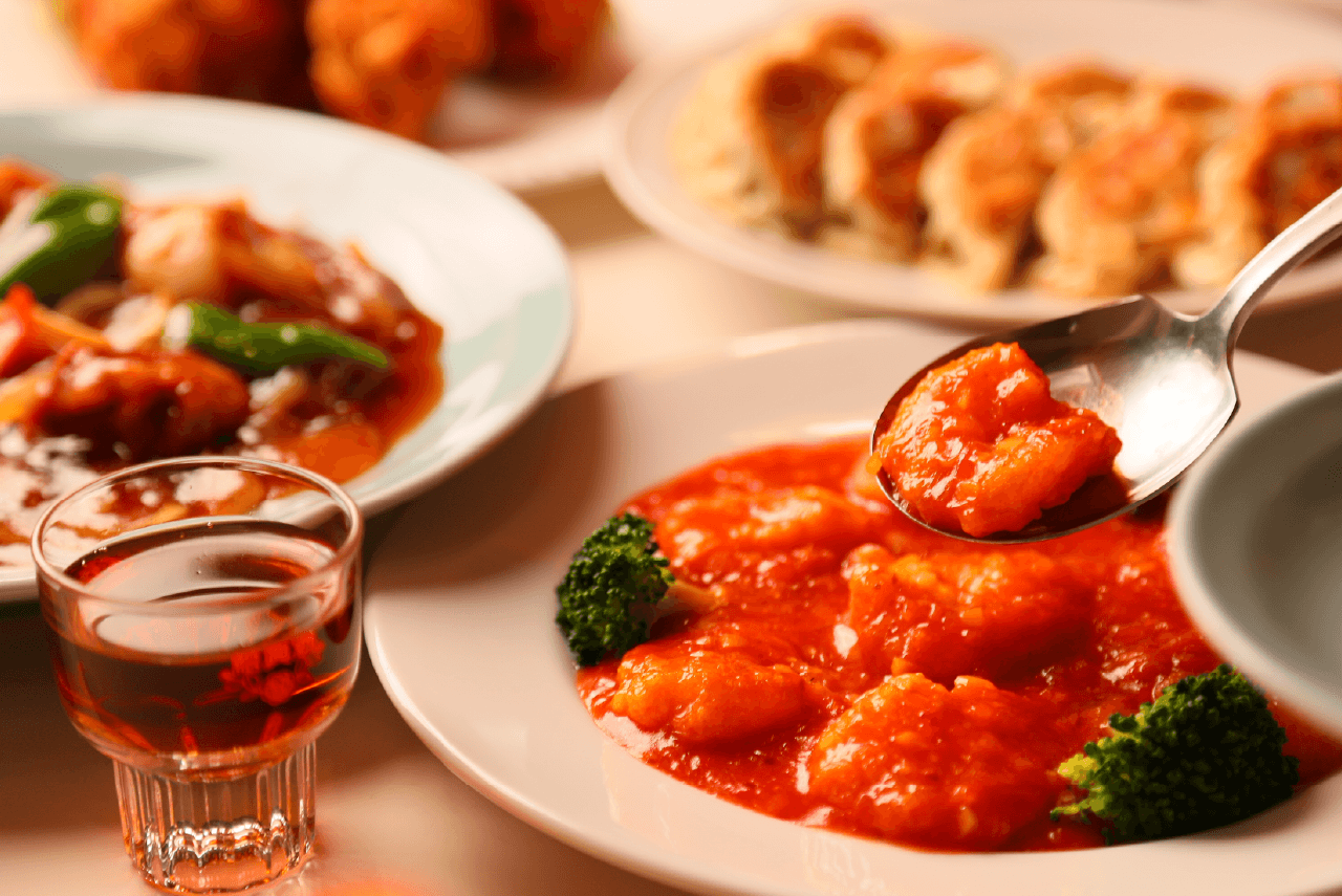 中国料理 桃園の中華料理