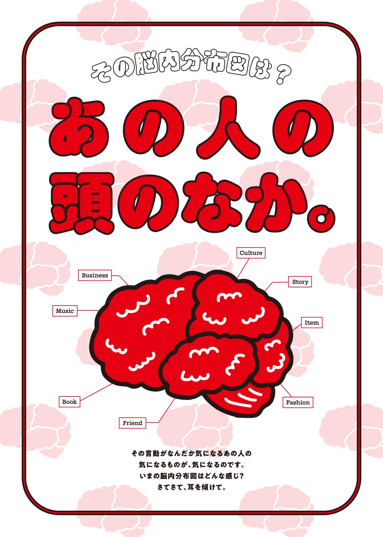 あの人の頭のなか。