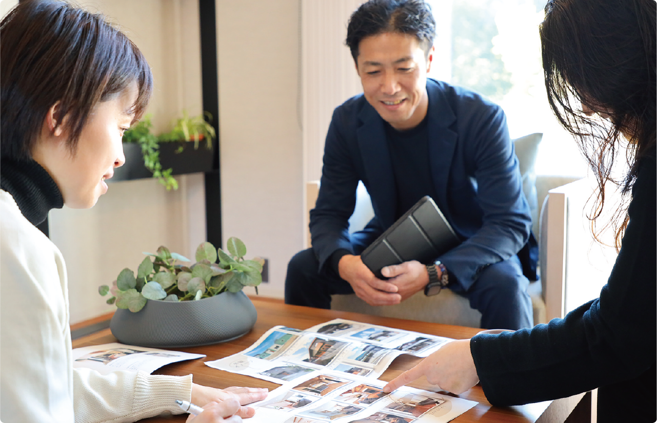 商談スペースとしても、オフィスとしても機能する〈to VILLAGE〉。 